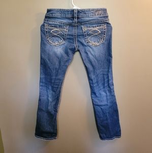 🩵Silver Jeans, Capri 25w